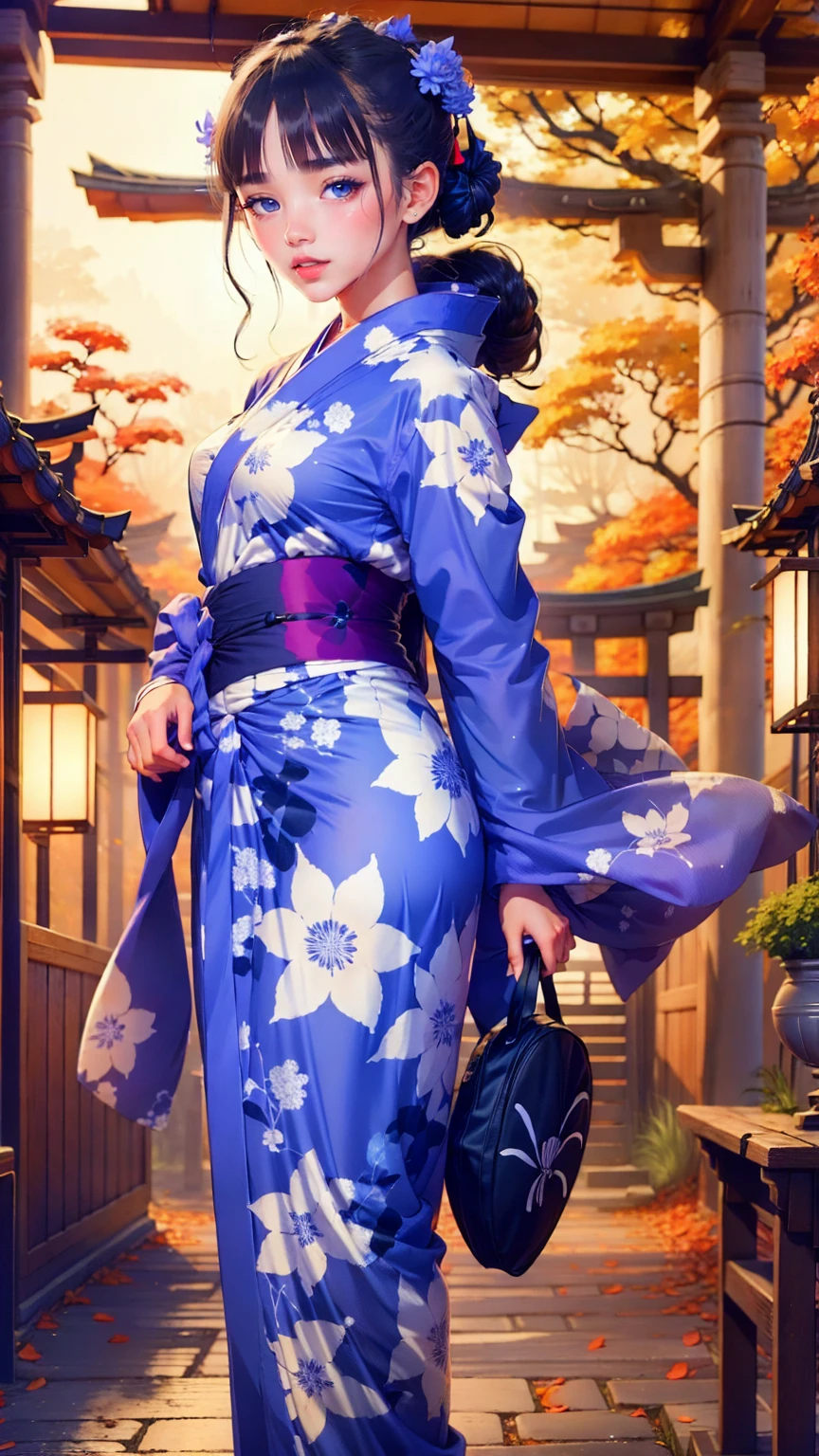 Japanese-style yukata/Japanese style yukata 
