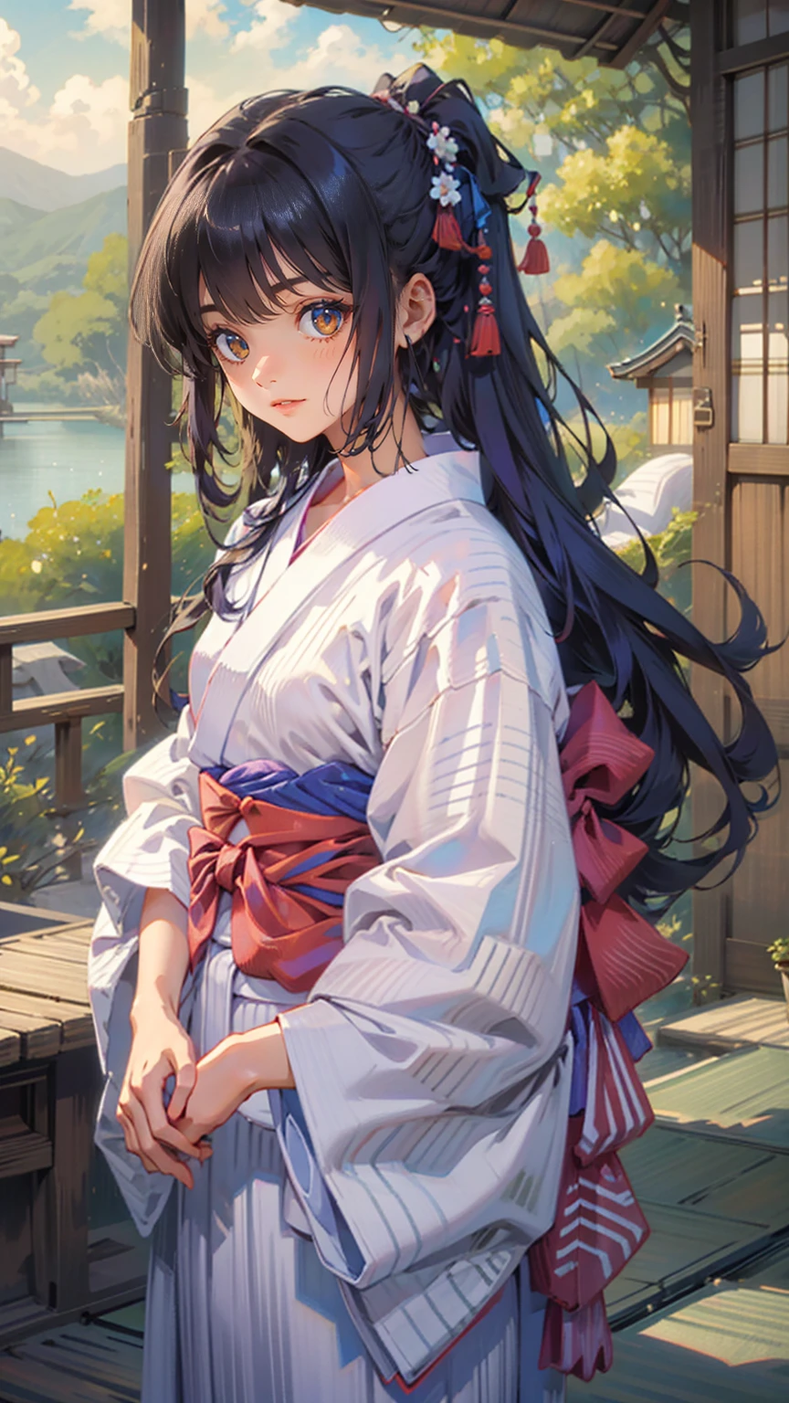 Japanese-style yukata/Japanese style yukata 
