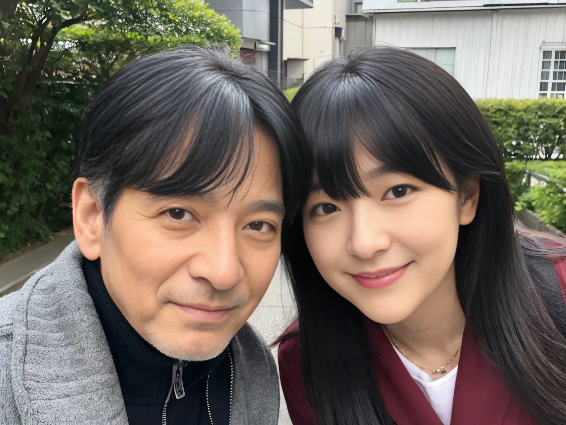 People over 50 years old, middle-aged people, Japanese, smile, enjoy, theater, Drama, on stage,