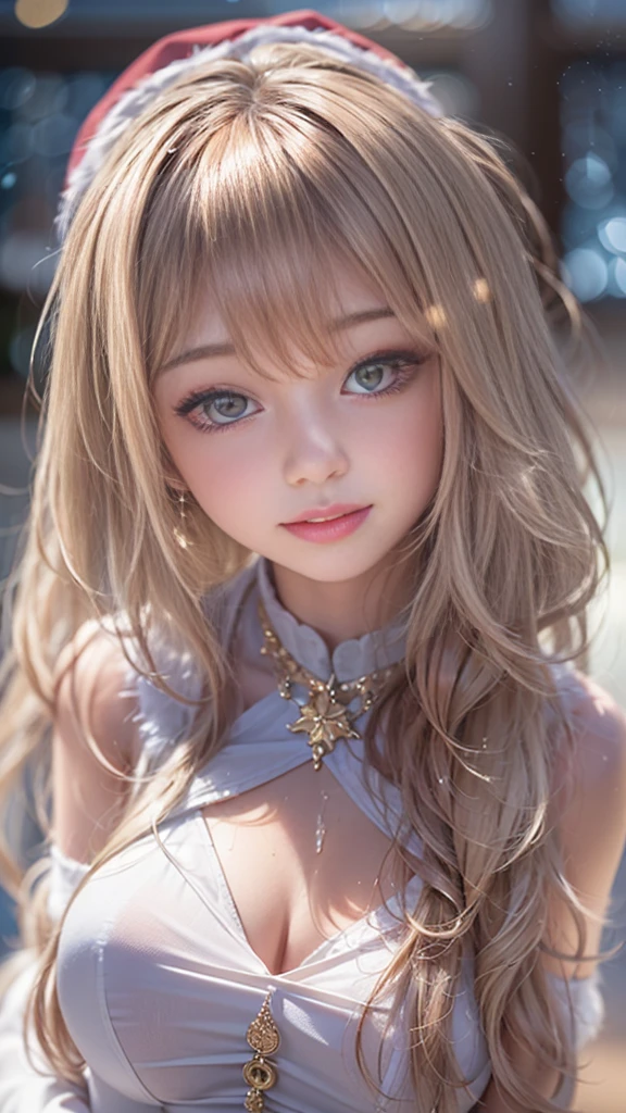 NSFW, 8k, High-level, absurd, masterpiece, best quality, primitive, very detailed CG, very detailed wallpaper, perfect lighting, Extremely detailed (((The personifying " Farrah Fawcett Majors " as a Little Girl))), MysticSight, Tyndall effect, Tyndall scattering, Studio gray background with (many Dazzling RainbowColor particles BokeH:1.28), (RoundlyButts, ThighGap), (Exposed:0.4), (Assfocus with looking ahead), BREAK (NOGIZAKA face variations) Extremely Detailed very KAWAII face variations, perfect anatomy, Childish, captivating gaze, elaborate detailed Eyes with (sparkling highlights:1.28), long eyelashes、Glossy RED Lips with beautiful details, Coquettish tongue, Rosy cheeks, Radiant PearlSkin with clear transparency . { (Dynamic LifeLike expressions:1.4) | :d) }, (large eyes:-1) .