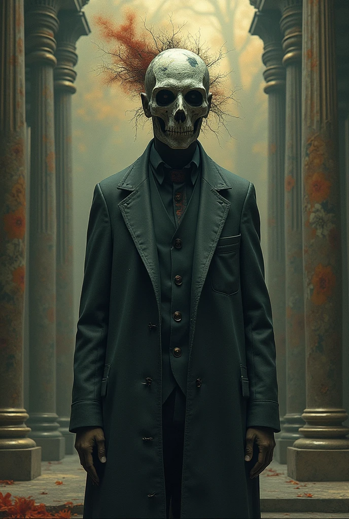 Hastur, human, embroidered suit and tie