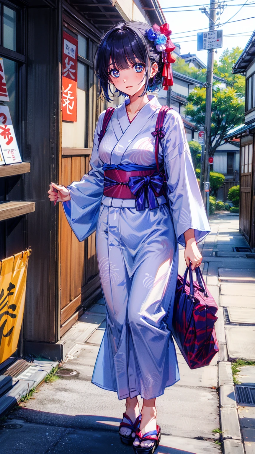 Japanese-style yukata/Japanese style yukata 
