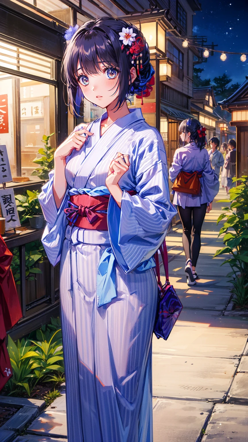 Japanese-style yukata/Japanese style yukata 
