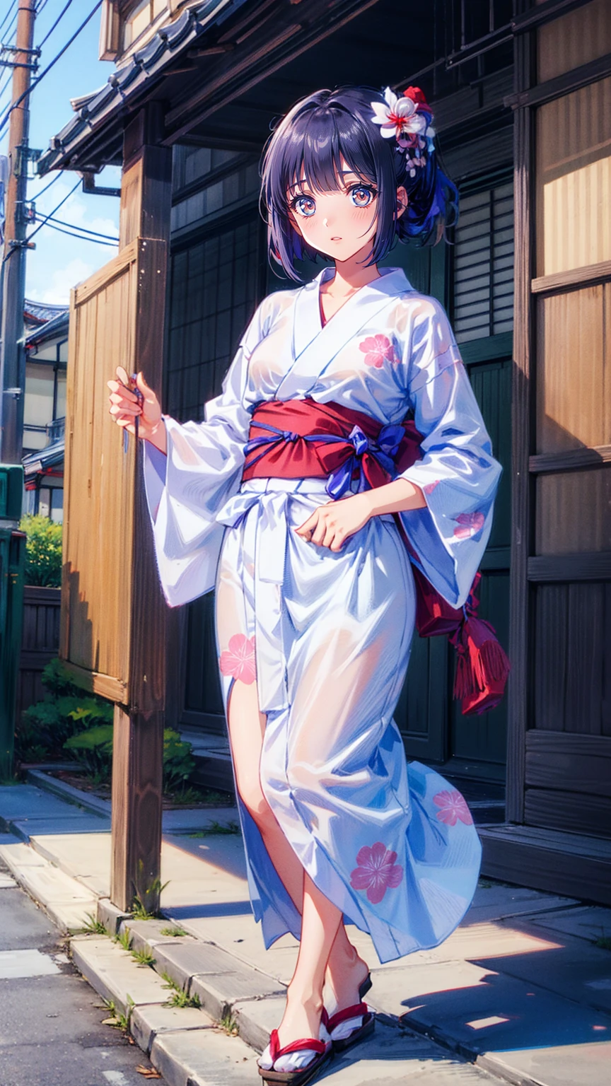 Japanese-style yukata/Japanese style yukata 
