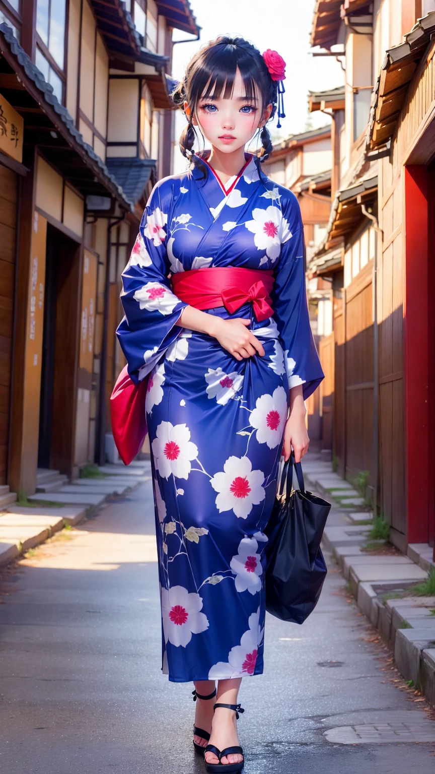 Japanese-style yukata/Japanese style yukata 
