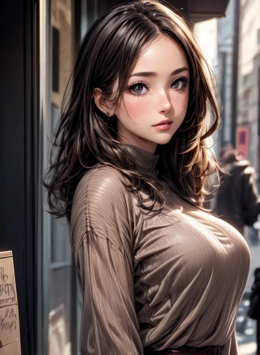 (  Masterpiece  :1.3), (  top quality : 1.4), 
 Cinematic Lighting , 
( 1 girl),  beautiful face, ( realistic face), 
 beautiful hairstyle :1.8,
  Real Eyes ,  beautiful detailed eyes, 
(  Real Skin),  beautiful skin, 
( casual fashion:1.4), 
 absurd,  charming, 
  ultra high resolution,   surrenders ,  high definition, 
Golden Ratio,   Perfect Anatomy:1.4

