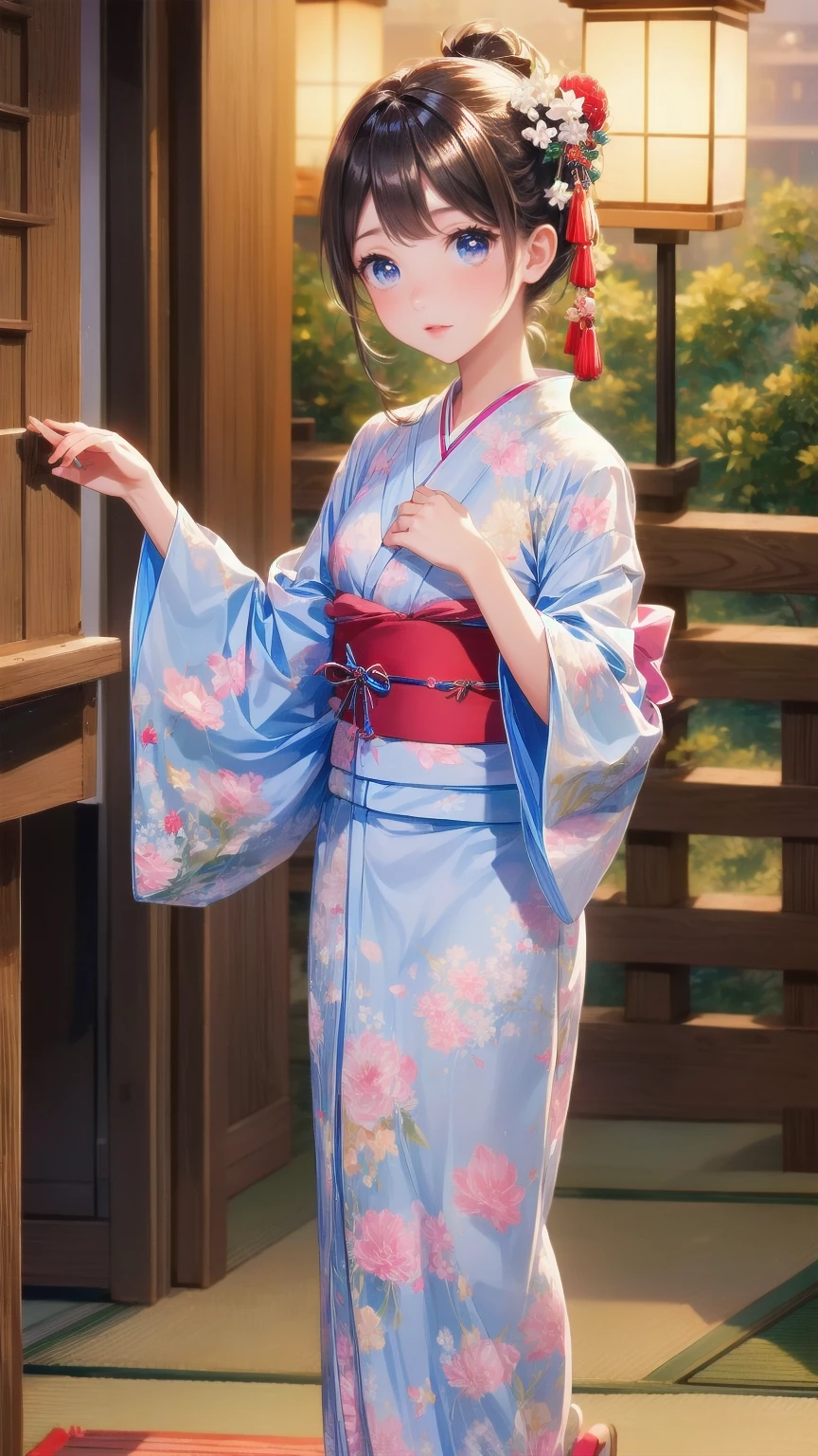 Japanese-style yukata/Japanese style yukata 
