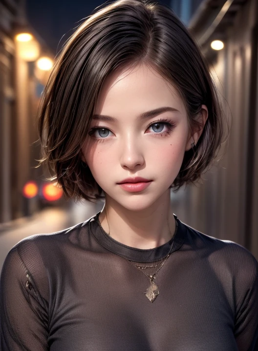 (  Masterpiece  :1.3), (  top quality : 1.4), 
 Cinematic Lighting , 
( 1 girl),  beautiful face, ( realistic face), 
 beautiful hairstyle :1.8, (Super short hair:1.4),
  Real Eyes ,  beautiful detailed eyes, 
(  Real Skin),  beautiful skin, 
( casual fashion:1.4), 
 absurd,  charming, 
  ultra high resolution,   surrenders ,  high definition, 
Golden Ratio,   perfect anatomy:1.4

