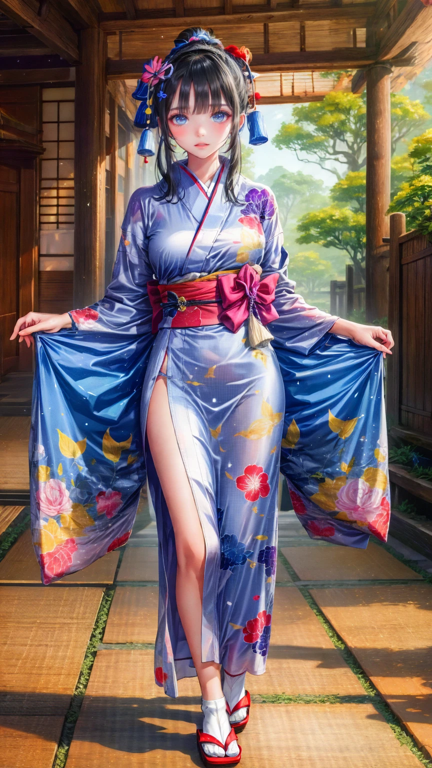 Japanese-style yukata/Japanese style yukata 
