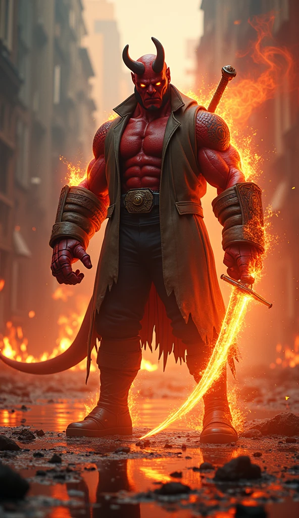 Name hell boy on fire 🔥