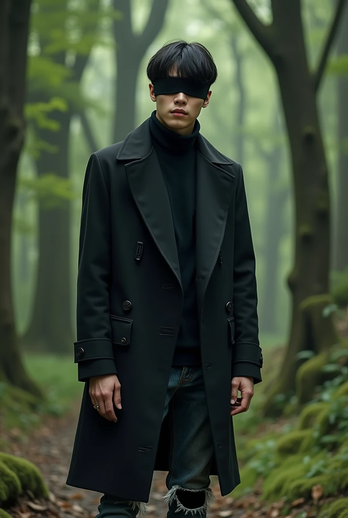 A young man of Slavic appearance with only light stubble, rough youthful features and white hair with darkened roots, wearing fur boots, dark gray military coat with fur collar, gloves,on the face there are glasses with square frames, the lenses sparkle in the light, a Soviet earflap on the head of a man with a Soviet star on it, solo, scar on eyebrow,scar on the lip,he himself stared at the viewer with a serious gaze,pale yellow eyes with a small pupil,the man himself inspires fear,his eyes emit a slight glow he himself is in twilight,there are square-framed glasses on his face and half of it is occupied by a fresh burn scar,he holds a slightly smoking cigarette in his hand, raised to his mouth,khaki pants,he sits on the right side of the table,on a chair, looking defiantly at the viewer and raising the barrel of a pistol towards the viewer with his other hand,continuing to smoke stigara,on the table there is a book by Dostoevsky and a bloody puddle next to it against the backdrop of a dark gloomy room with flashing lights. The man looks at the viewer extremely sternly and sternly without smiling.,he continues to smoke
