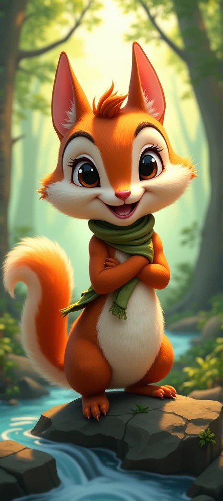 Create a Disney-style character with these features