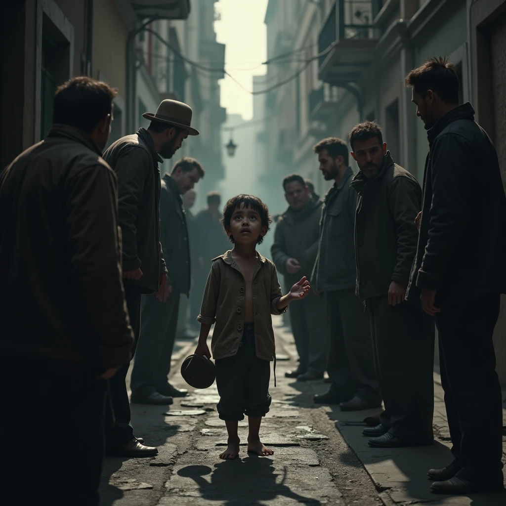 Children in the streets asking for peace in a world that is being destroyed