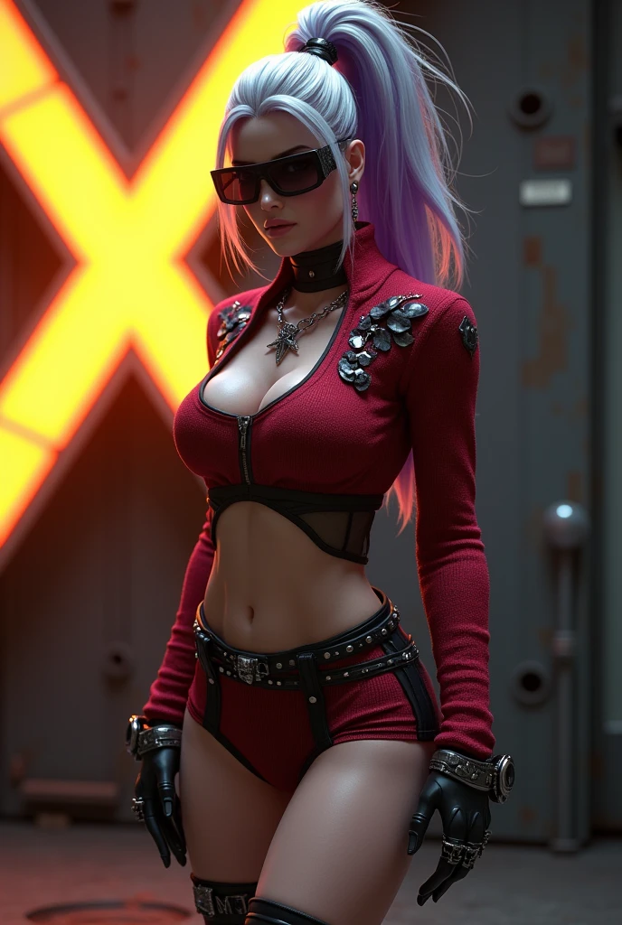 cyberpunk corset