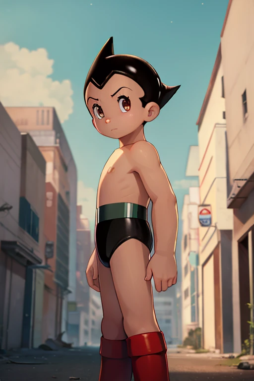 boy, junior high school, standing backwards, showing the ass, cocked ass, ass completely exposed, uncovered ass, Kale, no clothing, standing backwards com a bunda aberta, ecchi, shota