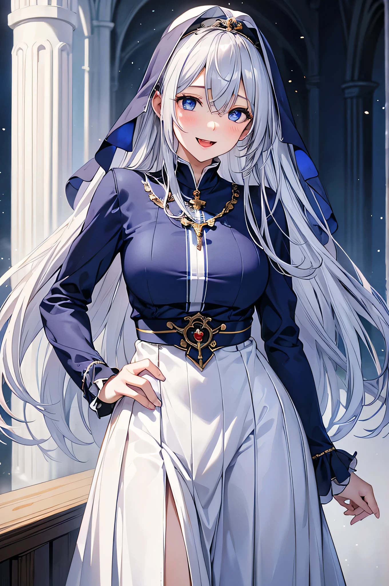Kizi, nur:
Stil: Anime (Sailor Moon)
Quality: Graceful
Quality: Compassionate hair: lang, flowing hair in a vibrant silver, with two cute buns on top of the eye color: large, funkelndes blaues Augen-Outfit: Wears the iconic Sailor Moon uniform, consisting of a white jersey with a blue sailor collar, ein blauer Faltenrock, und eine largee rote Schleife auf ihrer Brust. Accessoires: Adorned with a tiara on her forehead, passende blaue Ohrringe, and white ones, ellenbogenlange Handschuhe Pose: Aufrecht stehend, one hand on the hip, while the other holds a wand, that emits a gentle sound, funkelnder Glanzausdruck: Her gaze is gentle and compassionate, mit einem Licht, serene smile on her lips