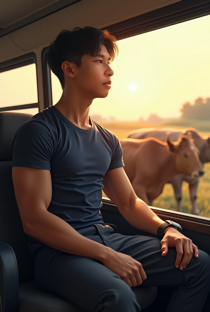 Real photo style、Realistic、Cute handsome man、Idol face、、Japanese、Slim body、Mash Hair、Completely naked、Full nudity、erection、Huge penis、The rays of the midsummer sun、Carrying an air conditioner on your back