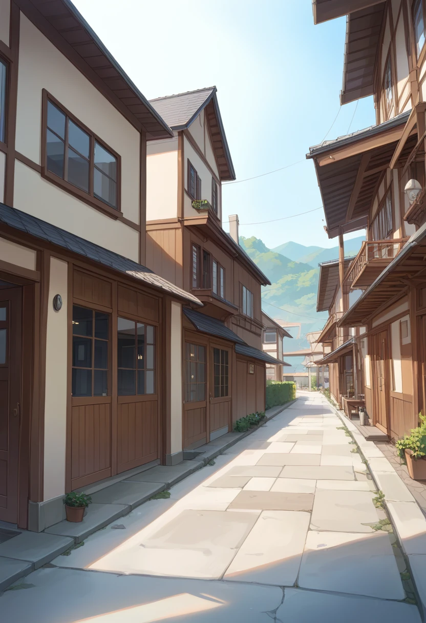 score_9, score_8_up, score_7_up, source_anime, masterpiece, best quality, highly detailed, BREAK outdoor, exterior wall of concrete house, focus window of second floor, from below, Japanese Style House BREAK A modern, minimalist house with a blend of contemporary materials like glass stands elegantly in front of a sidewalk and a road. This house exudes simplicity and sophistication through its clean lines and functional design.

The exterior of the house showcases a modern architectural style, predominantly employing glass and metal as its primary construction materials. The walls may be made of sleek concrete or smooth, minimalist panels. The clean geometric shapes and large windows allow ample natural light to flood the interior, giving an open and airy feel to the house.

Surrounded by a sidewalk and a well-kept road, the house integrates seamlessly with its urban setting. The sidewalk provides a pedestrian-friendly space, while the road offers accessibility for vehicles. The minimalistic landscaping complements the modern aesthetic of the house, creating an inviting and stylish presence within the neighborhood.