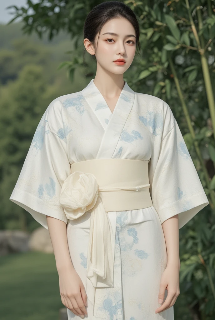 Japanese-style yukata，girl