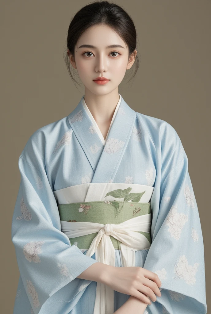 Japanese-style yukata，girl