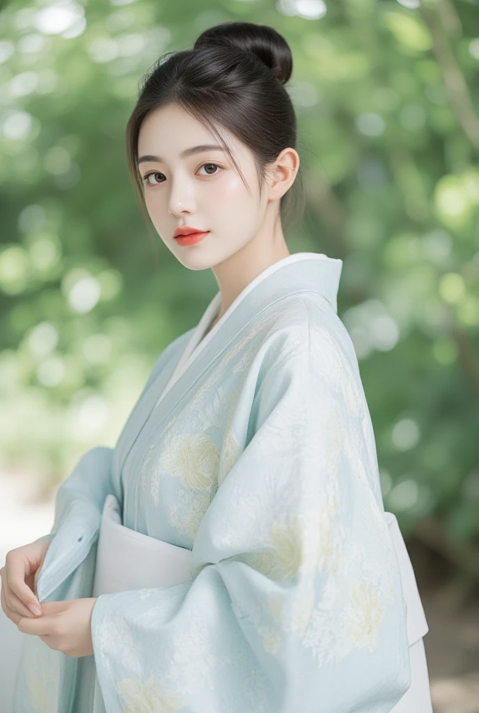 Japanese-style yukata，girl