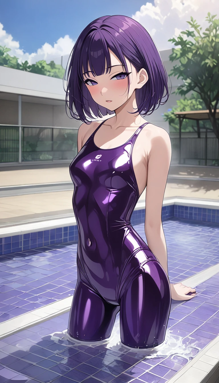 <lora:kurama010:0.7>,<lora:add_detail:1>,<lora:boldline:-0.8>,<lora:noline:0.3>,looking at viewer,smile,parted lips,
amaruK,1girl,solo,
short hair,
black choker,
strapless,black leotard,bare shoulders,collarbone,cleavage,navel,
single glove,
boots,
full body,standing,
school,school building,sports ground,sunshine,