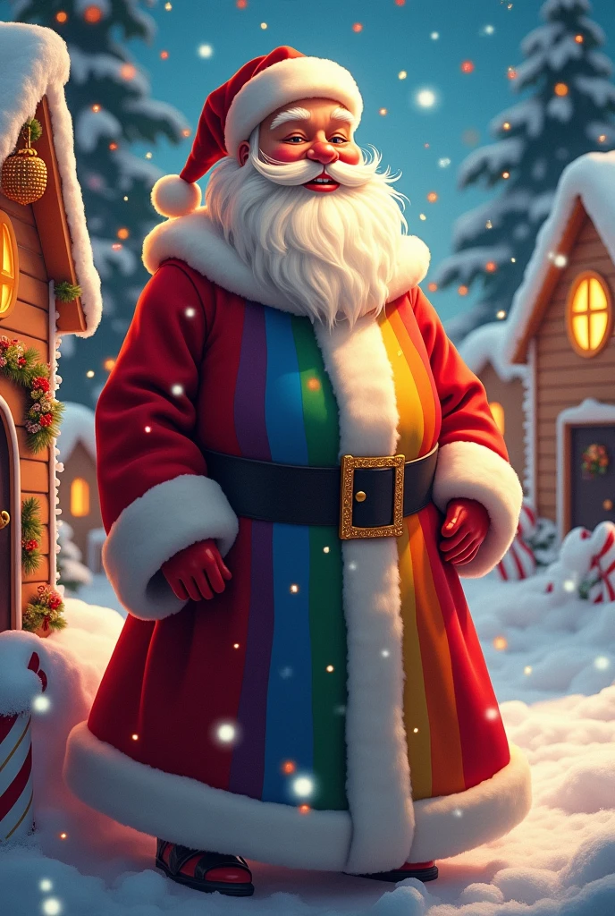 lgbt　The appearance of Santa Claus that takes into consideration