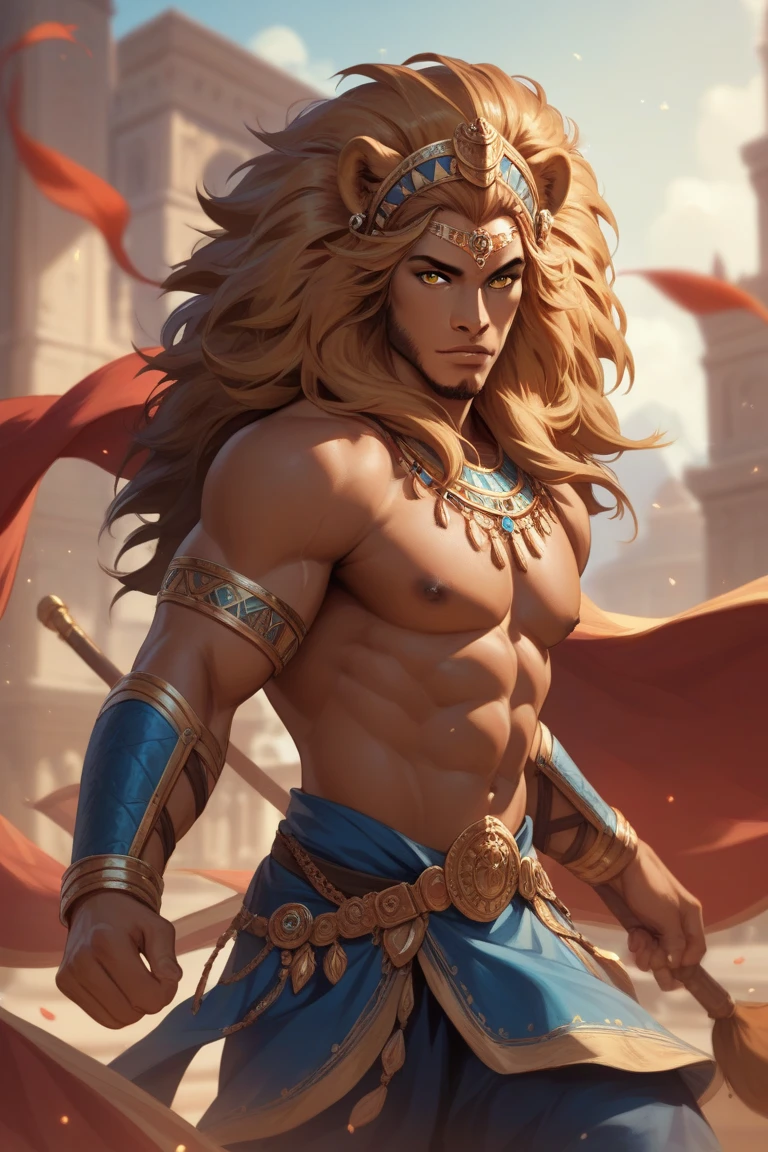 robust thunder god,young greek god,golden hair,male people,Crazy beautiful,the upper part of the body,brawny,Fantastic,intrikate,elegance,highy detailed,digitalpainting,art stations,conceptual artwork,Fluffy,get sharp focus,lighting,Gold fabric and jewelry art,Gaston Bussière and Alphonse Mucha