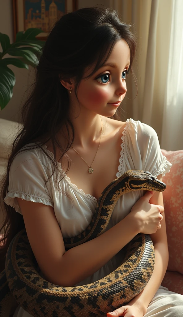 Abigail Spencer,, wearing giraffe costume transparent. professionally retouched, soft lighting, realistic, smooth face, perfect eyes, sharp focus on eyes, 8 k, high definition, insanely detailed, intricate, elegant. be at the zoo.