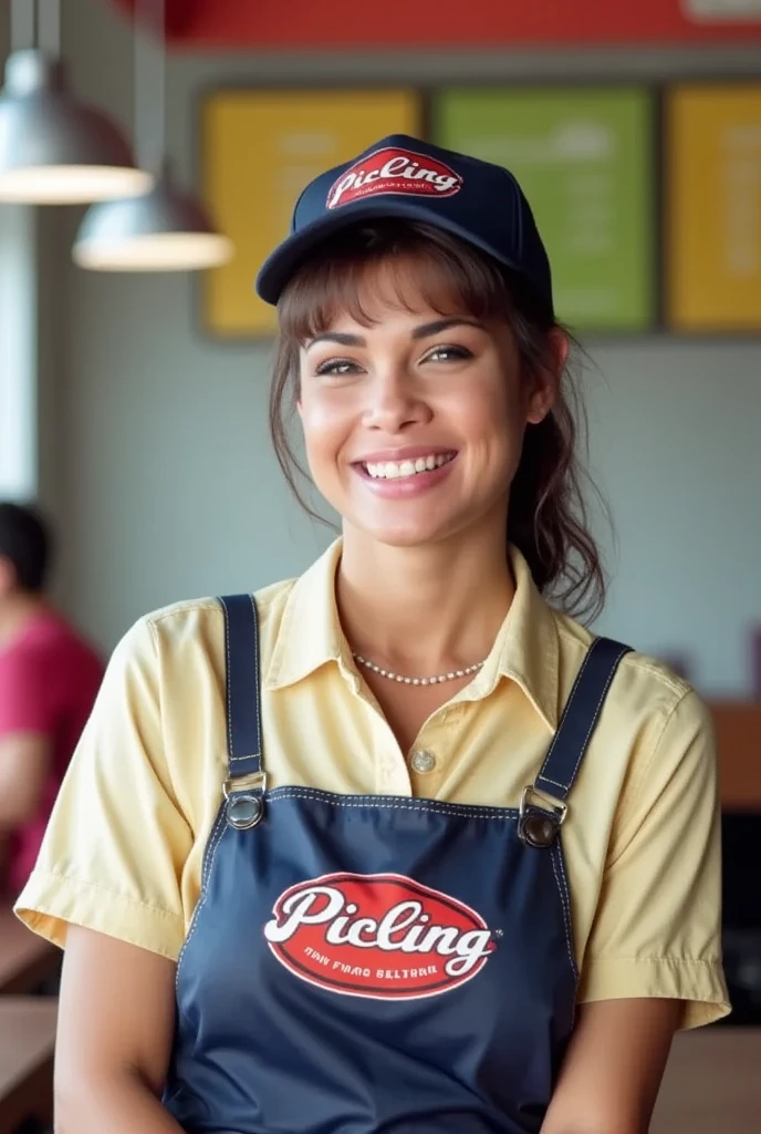 headshot of teri as a fast food employee