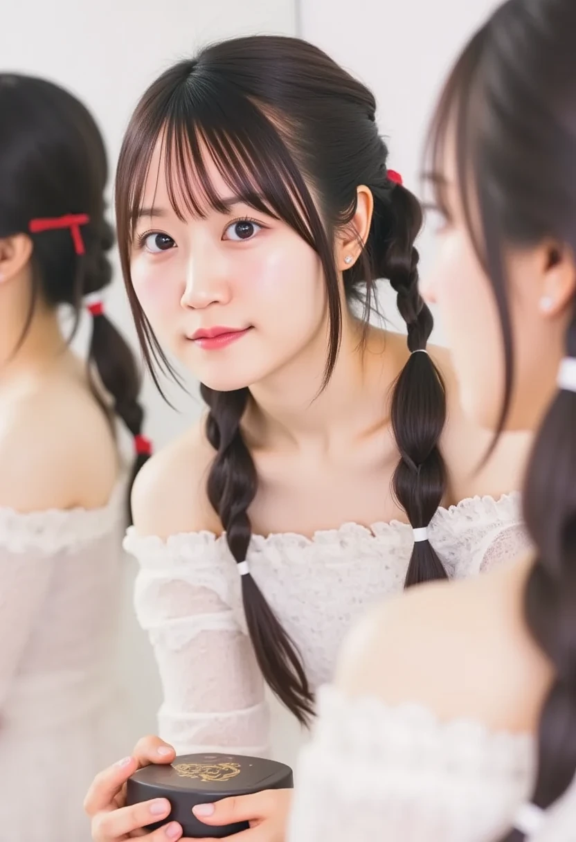 (Realistic, photo-Realistic, masterpiece, Highest quality),
RAW Photos, High resolution, Intricate details, Very detailed, Cinema Lighting, Portraiture, (Heterosexual, Couple, 1 personの and 1 personの:1.8), break, 1 personの, Japanese women, (Small breasts, Flat Chest), skinny, thin, Black Hair, bangs, ponytail, hair ornaments, Hair Scrunchie, (Makes your face smaller:1.2), Detailed face, 美しい細部までこだわったeye, Refined nose, Pale skin, Fine skin, Sweaty, Glowing Skin, Earrings, necklace, jewelry, break, (1 personの, Short 10 year old:1.2), break, (Couple hugging each other and kissing, French kiss, Deep Kiss:1.8), Photo Background, indoor, Home, ((((Completely naked)))),(((nsfw)))NSFW、Kneel before the big man、(masterpiece、Highest quality、Photorealistic:1.4)、(Shiny skin)、(uhd、8k wallpaper、High resolution)、Perfect Anatomy、Cinematic lighting、Physically Based Rendering、Award-winning、Very detailed肌、非常にDetailed face、美しいディテールのeye、Carl Zeiss 85mm F / 1.4、((1 personのと1 personの男性、Couple、Licking the penis)))、(A man standing in front of a kneeling woman)、(((A woman is giving me a blowjob))),big、I'm excited to see it.、(Kneeling in front of a man:1.3)、(Woman tilting her head up)、stare、(1:Very cute 28-year-old Asian、(Brown wavy medium-long hair、bangs)、Medium bust with cleavage、(The height of the thighs is visible)、(stockings)、(Submissive lingerie)、(1:Naughty girl with a flushed nose、eye)、blush、In the classroom at midnight、 (1 person:イケメンCompletely naked男性)、((A woman is giving a blowjob to a man's penis)),(((nsfw))),(((Completely naked))),((((nsfw))))