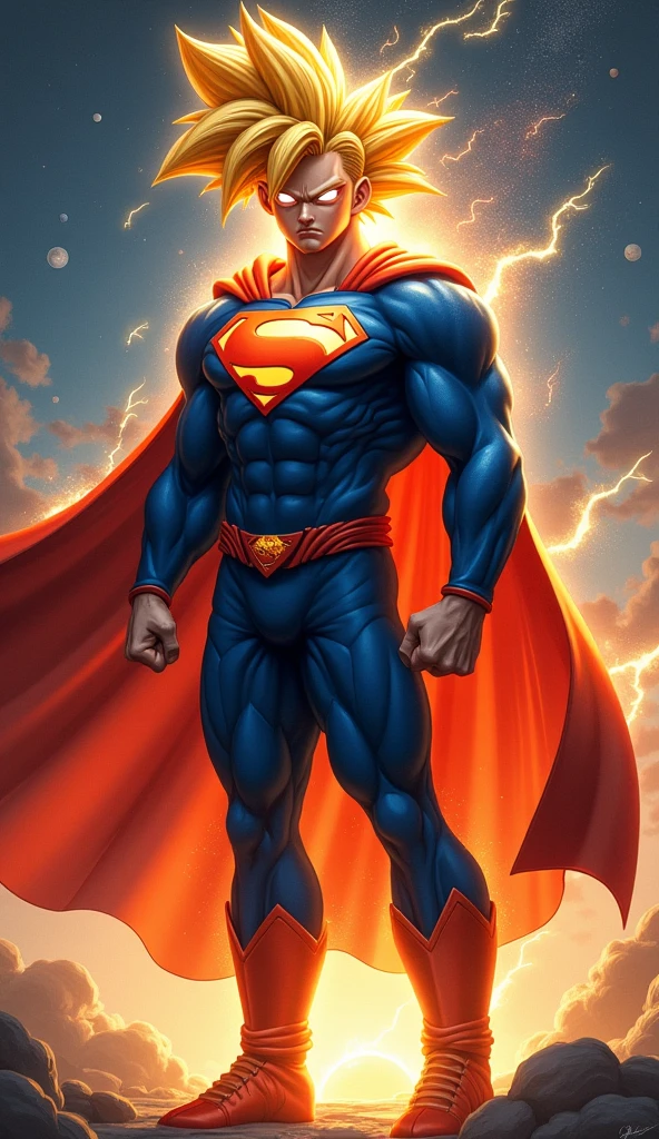 
Superman in drawing