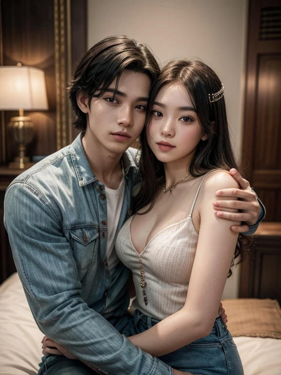 18 year old boy and girl cute pic real stic face