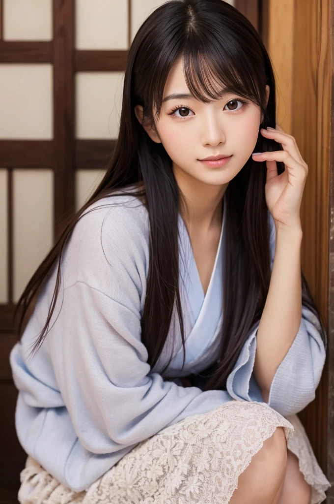 Top quality, 1 beautiful japanese woman