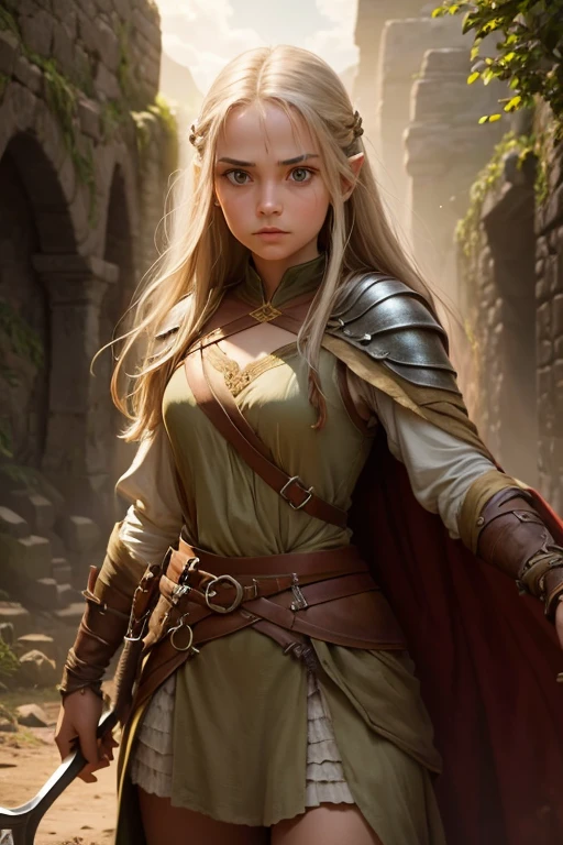 1girl, solo, realistic,( photorealistic:1.4), best quality, female elf ranger, leather outfit, elf-sword, action, hooded cloak, jewelry, accessories, middle earth, intricate, elegant, highly detailed, artstation, character, smooth, sharp focus, 8k, dynamic action, dynamic move, dynamic pose,
 <lora:mergeV6:0.65>