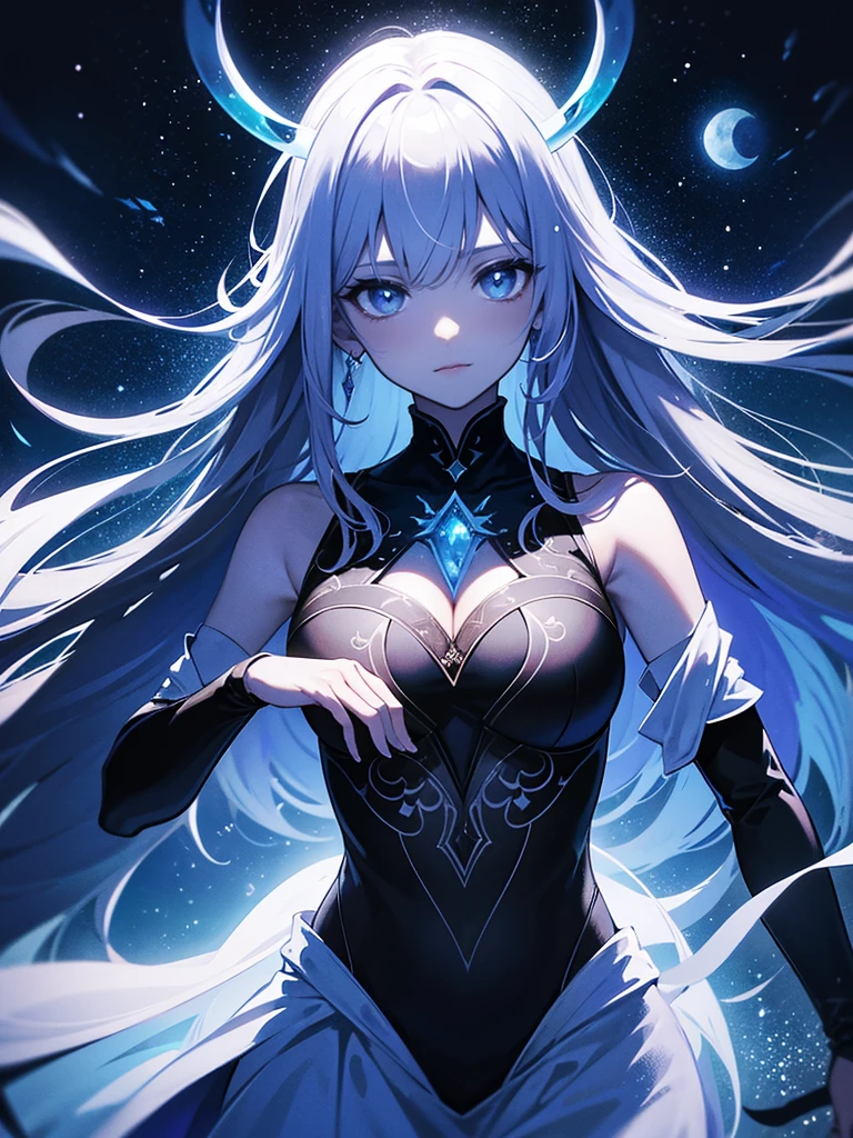 In der Dunkelheit, A woman adorned with bright clothing becomes a shining beacon. Ihre Anwesenheit erhellt die Dunkelheit, Wirft ein fesselndes Leuchten, that transcends the shadows. Vor dem Hintergrund der Dunkelheit, She represents a living paradox - a captivating fusion of the luminous and the mysterious.