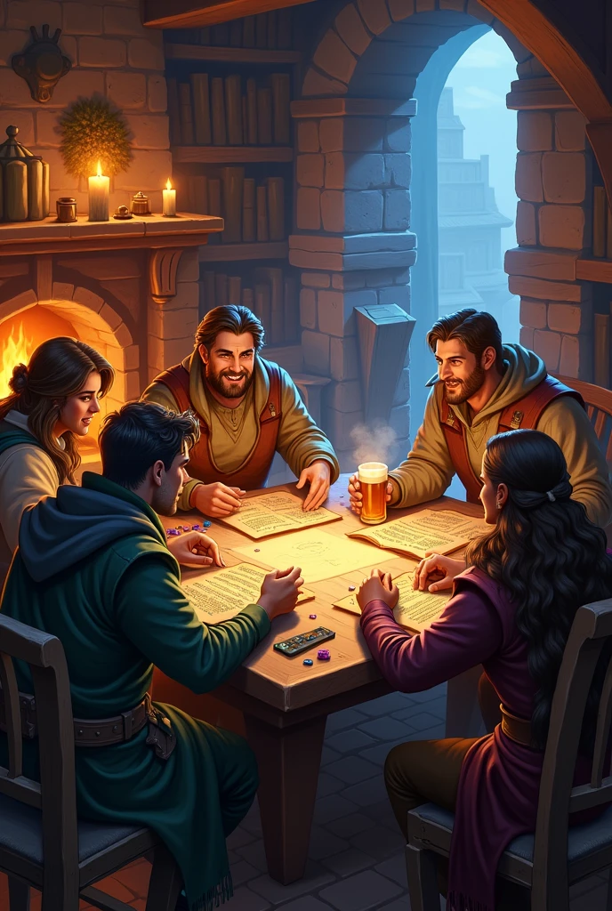 Generate a beautiful picture with the text "Hearthstone Dungeon with chat"