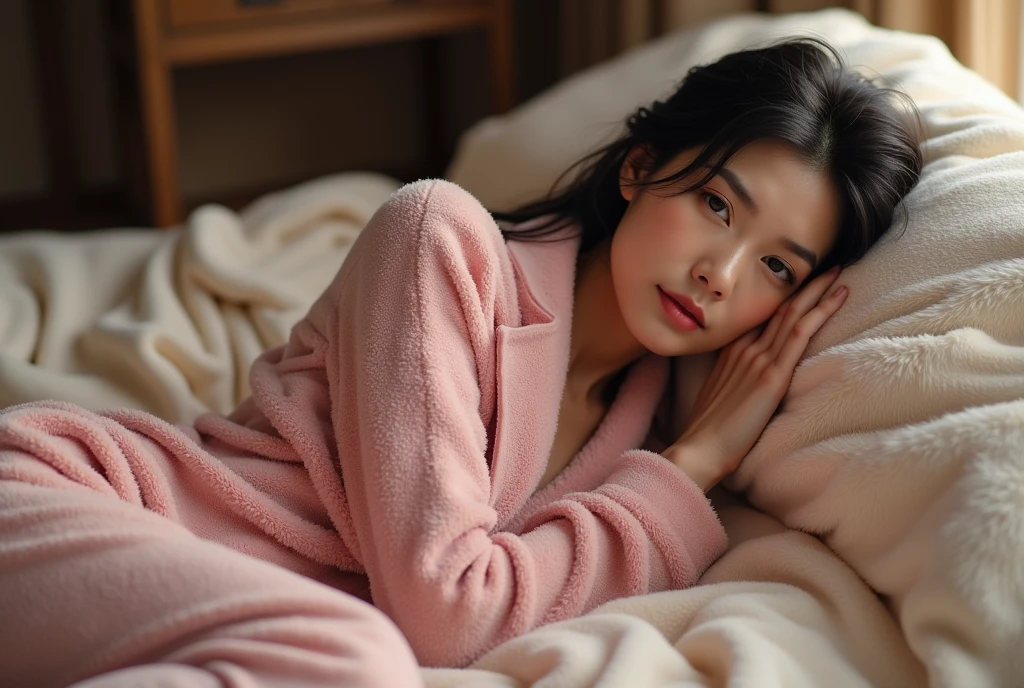 A beautiful girl who dreams of a beautiful love