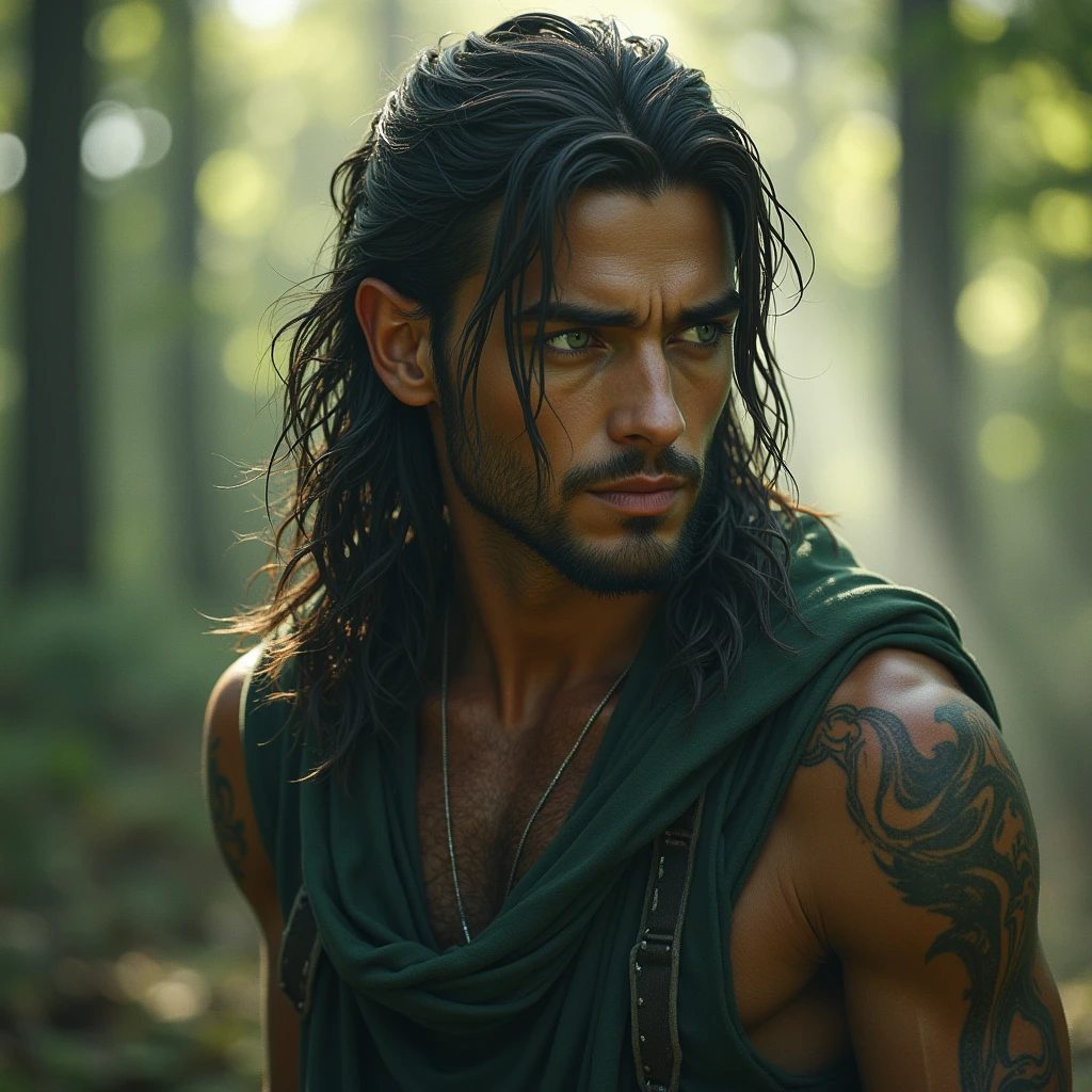 8k, masterpiece, RAW photography, best quality, photorealistic, highly detailed CG unity 8k wallpaper, depth of field, cinematic light, raw, (extremely beautiful and charismatic face, beautiful lips, beautiful eyes), intricately detailed face, (ultra detailed skin), 1 man, in nature, in deep shadows, beautiful young scottish male, (very strong and muscular body:1.3), (topless), (great determined look) :1.3), (shirtless), (highlands, dark night, starry night, blurred background), barechest, tartan kilt, long black hair, 8k, masterpiece, RAW photography, best quality, photorealistic, highly detailed CG unity 8k wallpaper, depth of field, cinematic light, raw, (extremely beautiful and charismatic face, beautiful lips, beautiful eyes), intricately detailed face, (ultra detailed skin), 1 man, in nature, in deep shadows, beautiful young scottish male, (very strong and muscular body:1.3), (topless), (great determined look) :1.3), (shirtless), (highlands, dark night, starry night, blurred background), barechest, tartan kilt, long black hair, coniferous forest, One-person viewpoint, Fuji Film.