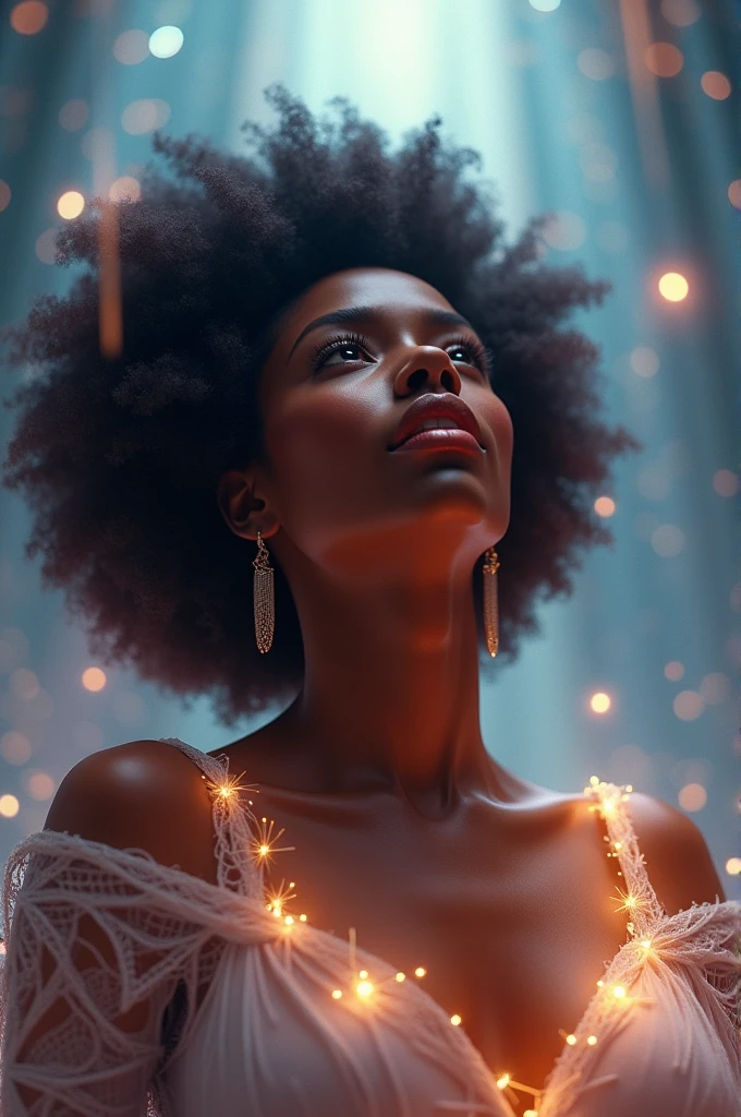 there is a woman that is holding a cell phone in her hand, Menina africana de pele clara, com um lindo sorriso, tomada em 2 0 2 0, taken in the early 2020s, tiradas em 2022, bonito e sorridente, em torno de 1 9 anos, mulher jovem negra, Uma bela jovem mulher