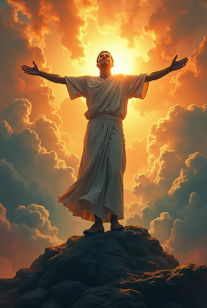 Cristiano ronaldo as jesus crist