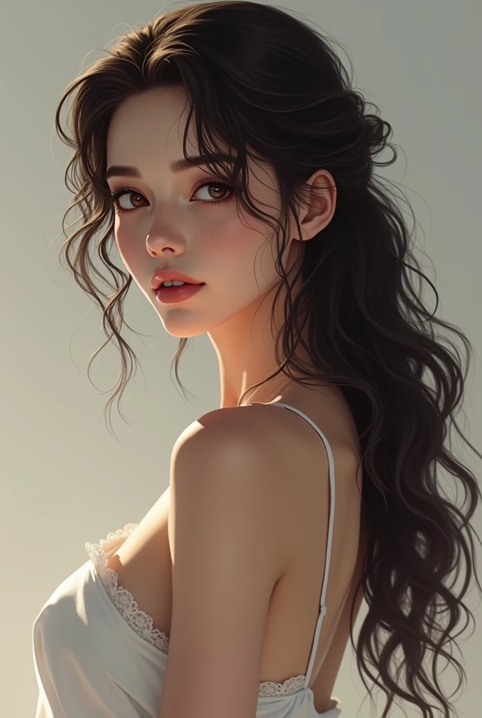 (8K, Highest quality, masterpiece)，{Realistic, RAW Photos, Super Fine Clear, Portraiture, (Influenced by impressionist paintings:1.6)}, Realistic Light, Detailed skin, (A beautiful woman with a slim figure, Age 25, Ancient Roman Athletes:1.5), Thin legs, fine grain, Long white hair, Detailed fingers, thin, Sexual, Expressions of Ecstasy, (Big, bouncy, firm bust:1.4), (Ancient Roman Dresses:1.2),(The dress has a wide opening at the chest;1.6), Exposing the breasts, (Colosseum in ancient Rome:1.8), Wide and beautiful view, (Mountain side, River side:1.5), (Surrounded by animals and birds:1.2), Alluring, Grim expression, dynamic sexy poses, dash, Run, Run