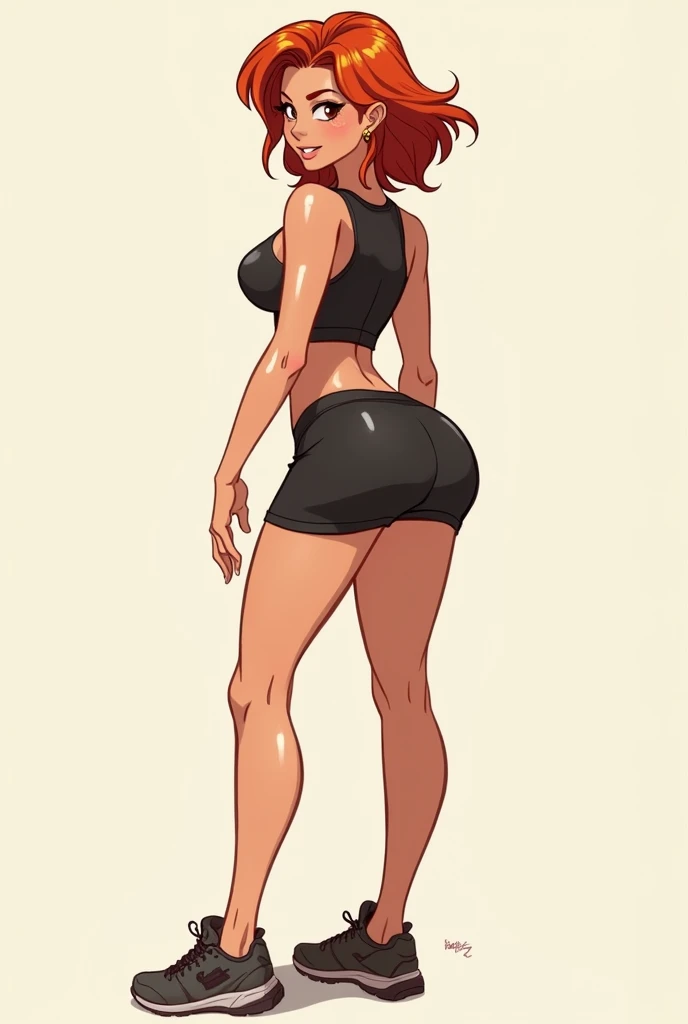 ((masterpiece)),(((best quality))),((character design sheet)), ((full body view)) illustration,Catalogue of sex slaves,1girl, thick thighs, ((detailed face:1.4)) promiscuous sex friend, rough sketches, between breasts,big breasts,vaginal secretions,wearing an short apron without any clothes on and Chain of sex slaves,hair accessories,seductive grin smug,solid color backdrop, clean backdrop,
