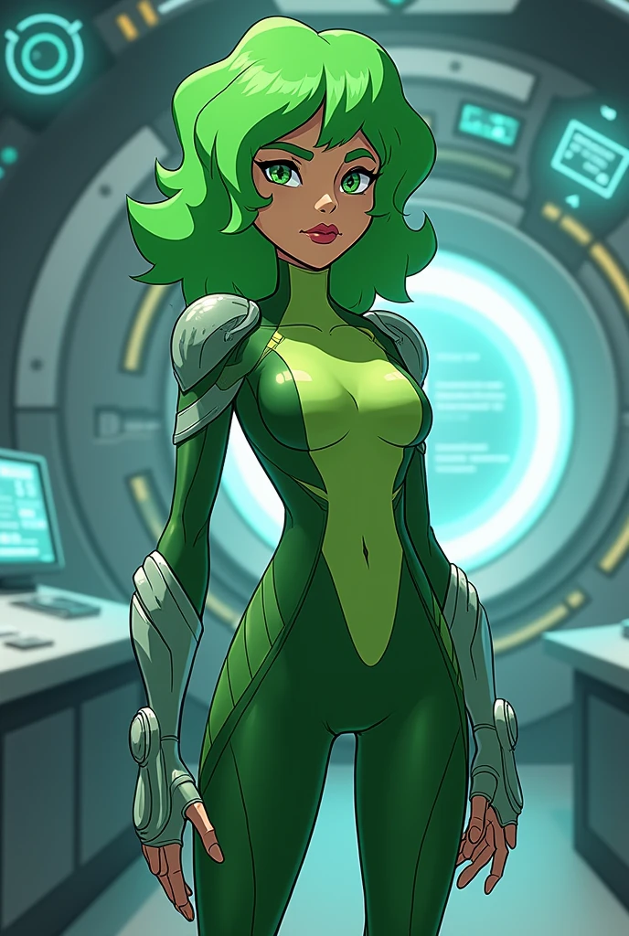 mejor calidad, high resolution, Excelente puntaje general de cadera, very small waist, small nose, recta y respingona, sharp face A girl in a cutting-edge robot minidress.,
brazos cruzados a la espalda, showing off his strong and toned physique,
Golden skin that glows under ambient lighting..., mostrando vagina
Rasgos faciales detallados con expresivo., Ojos grandes verdes penetrantes que irradian intensidad.,
Sensational curves accentuated by her well-designed robotic suit...,
renderizado hiperrealista, zapatos de tacon negros muy altos de plataforma con pulsera dorada, cuerpo completo, mini vestido, gluteos grandes y redondos, chica europea, piernas muy grandes y torneadas, mostrando gluteos
Mujer hermosa hiperrealista,ojos verdes realistas, sonrisa perfecta, La curva, white pants and black platform heels with straps and hair tied back