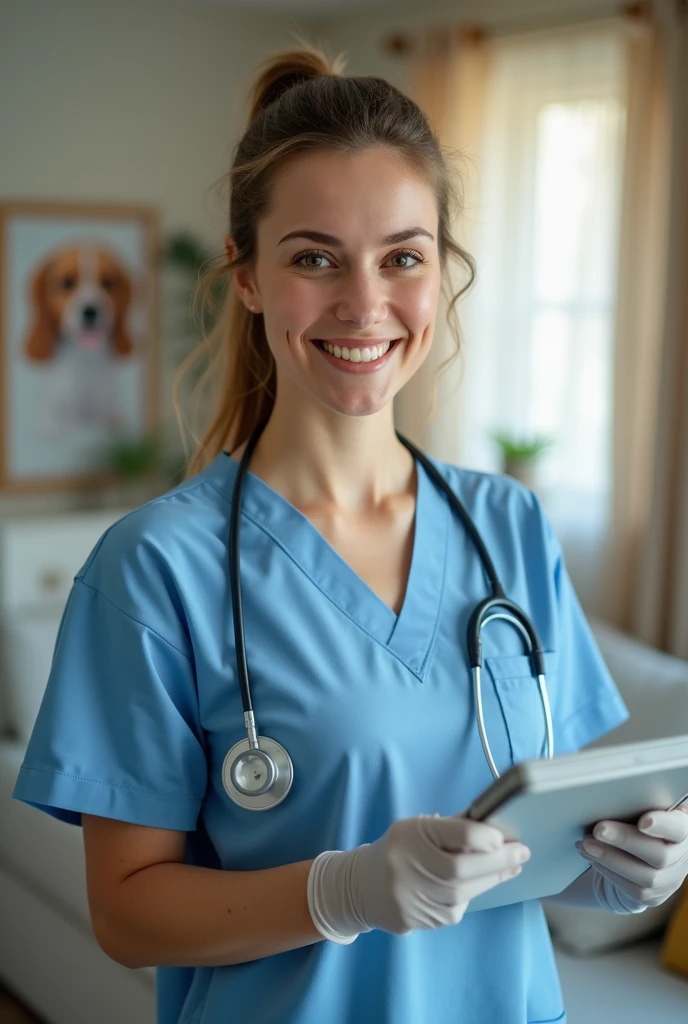 4k, ultra realistic, realistic, textured skin, woman, rated pg, doctor