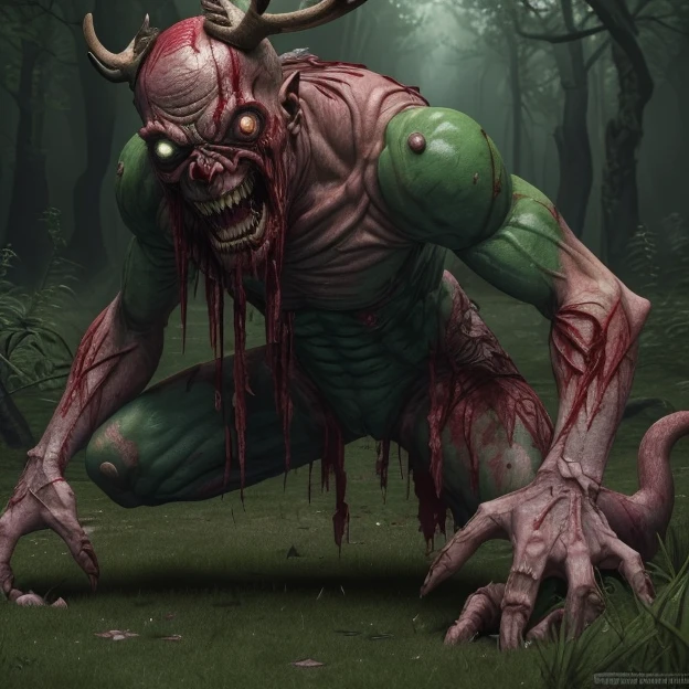 Human body mutates due to virus infection，Turned into a zombie，Animals have also mutated，Normal people can only escape and avoid mutant species