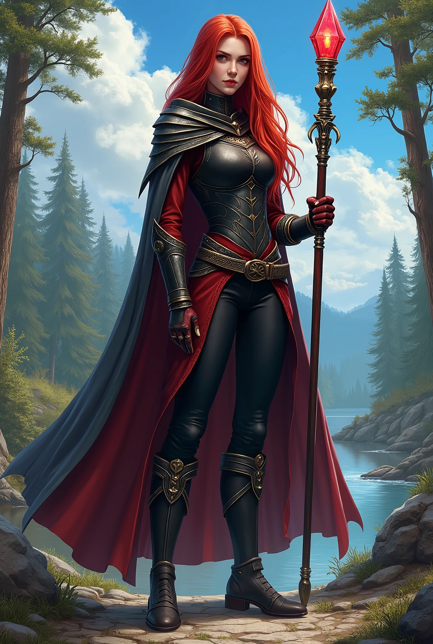 cinematic film still, comic, party of MegaTits adventures, Classic_DnD , contrasting colors, dangerous monstrous evils, evil mage, red head woman, muscular attractive hero, evil undead, dynamic and line work, vampire attacks Epic battle of good and evil, maiden being hunted by Demon_War evil orcs, <lora:MegaTits:0.2> <lora:Classic_DnD-000008:0.7> <lora:Demon_War:0.05>, graphic illustration, comic art, graphic novel art, vibrant, highly detailed, shallow depth of field, vignette, highly detailed, high budget Hollywood movie, bokeh, cinemascope, moody, epic, gorgeous, film grain, grainy