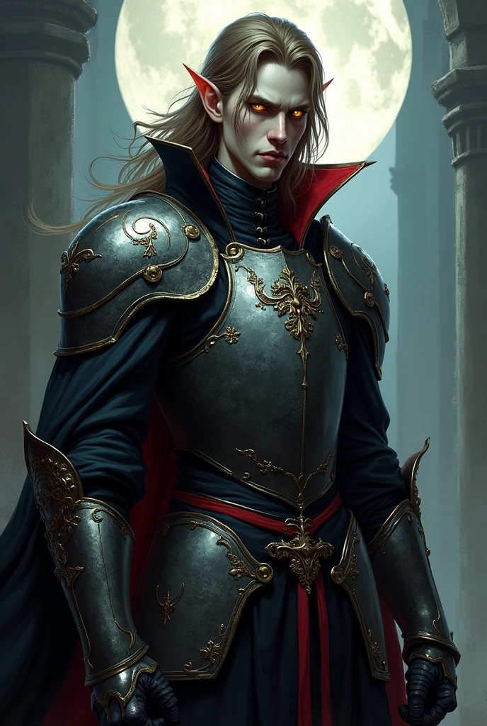(absurdres, highres, ultra detailed, HDR), masterpiece, Intricate details,best quality picture of a character from Octopath Traveler, handsome teen boy blonde harassed, tim burton style, anime eyes, see through Outfit showing Chest with cape in a random color, detailed town scenery, detailed character, art kenouji jack harkness angered