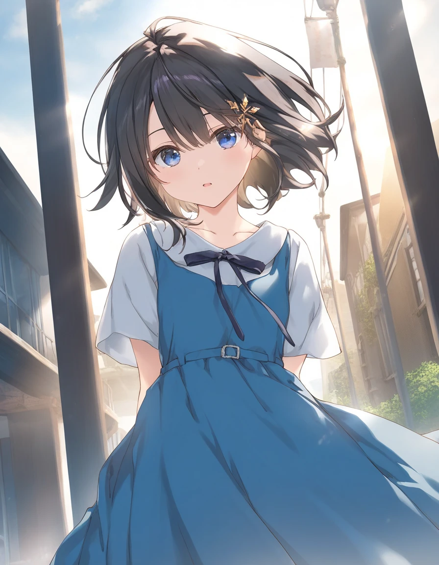 1girl, ******, ****** female, black hair, short hair, beautiful detailed eyes,open mouth, expressionless, outdoors,wind,fantasy, game CG, break,(artist:mitsumi_misato),artist:fujiyama,artist:kokonoka, break,(masterpiece), (best quality), (ultra-detailed),(Detailed Lighting), very aesthetic, newest, beauty illustration,super detailed skin, (masterpiece), (best quality), (ultra-detailed), very aesthetic lighting,newest ,hi res,absurd_res,shiny skin,2023, shaded,digital media (artwork), realistic lighting, 16k, 8k,highres, source_anime, official_art, photoshop_(medium)