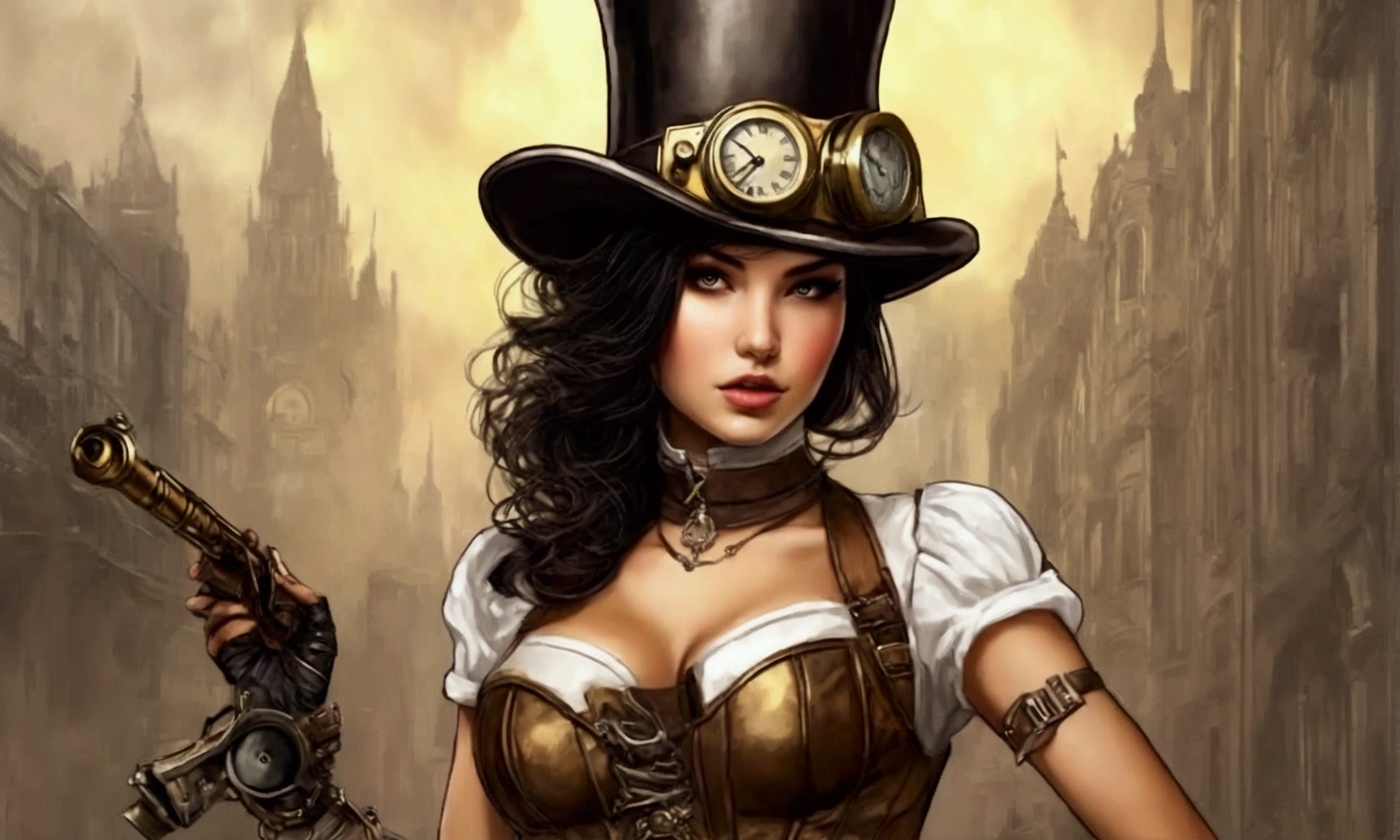 by Takeshi Obata and Salvador Dali, incredibly beautiful female, wide angle, a war between humanity and artificial intelligence , cowboy shot, hyper detailed, professional poster art, bold lines, award winning, trending on ArtStation , (intricate details, masterpiece, best quality:1.4), looking at viewer, dynamic pose
<lora:add-detail-xl:1> <lora:xl_more_art-full_v1:0.5> <lora:NicolaSamori:0.5> in the style of nicola samori <lora:looking_at_viewer:2>